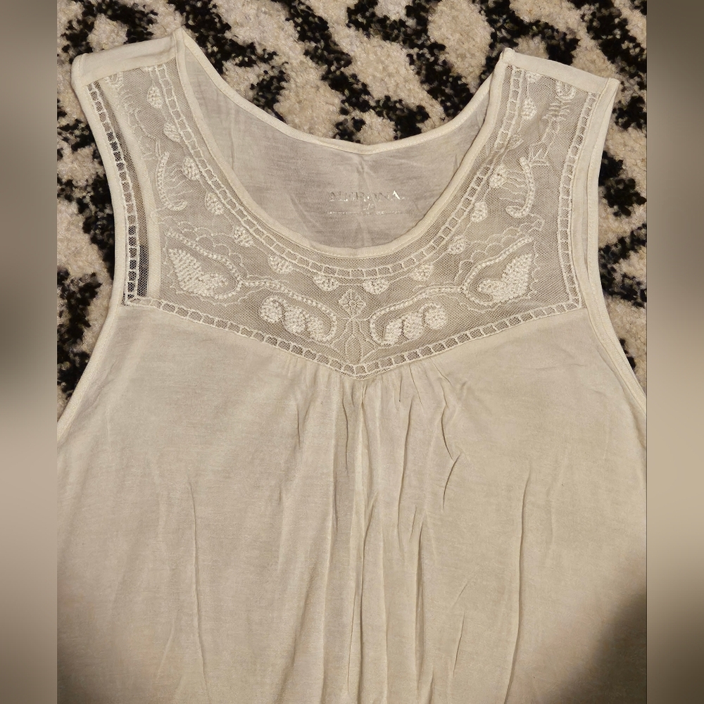 Merona Mesh-detail Tank Top